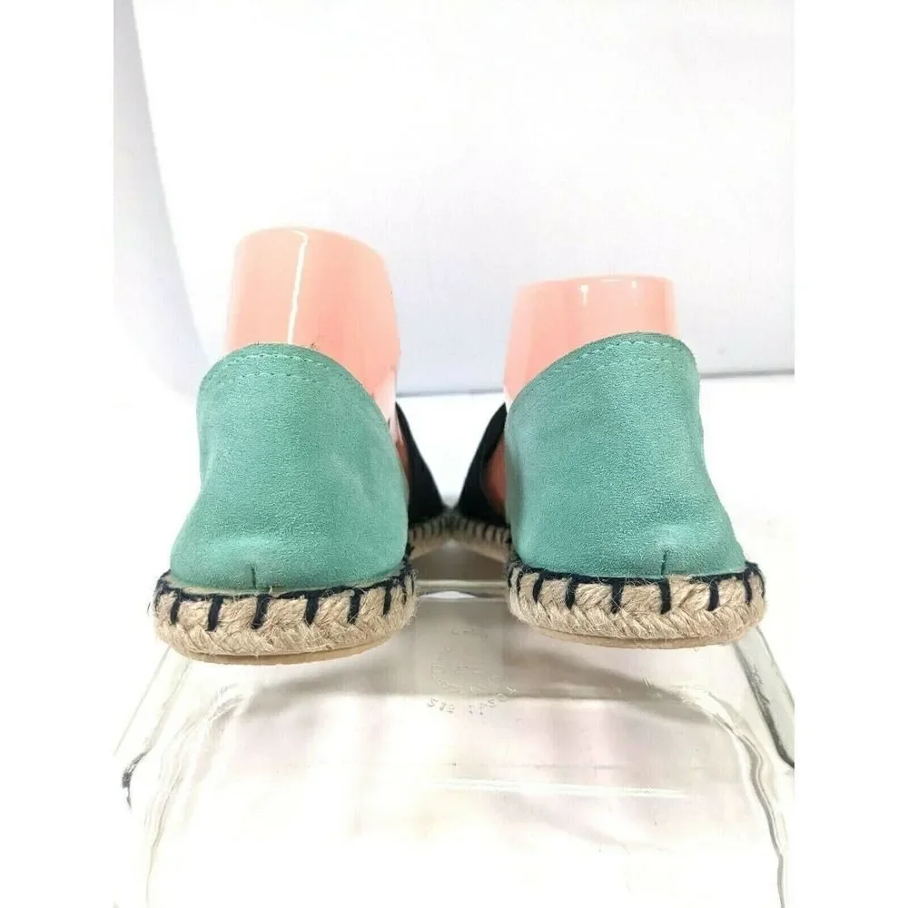 Sheridan Mia‎ Womens Color Block Suede Espadrille Flat Shoes Size 10 Murr